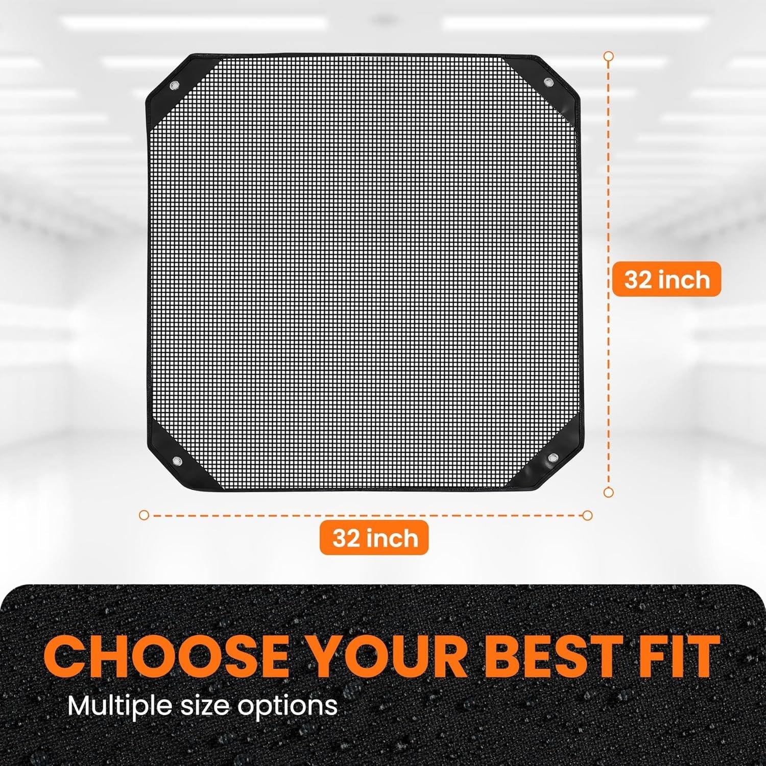 [Lifetime Warranty] 32" x 32" AC Condenser Cover Central (Mesh) image 2