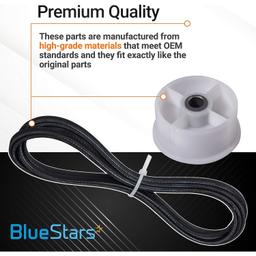 [Lifetime Warranty] 12001541, 303373, 303373K Dryer Drum Roller Kit & 6-3700340 Dryer Idler Pulley & WP33002535 Dryer Drum Belt Repair Kit thumbnail 6