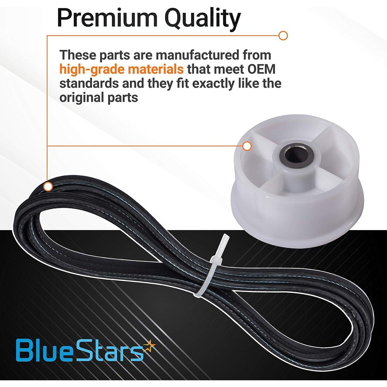 [Lifetime Warranty] 12001541, 303373, 303373K Dryer Drum Roller Kit & 6-3700340 Dryer Idler Pulley & WP33002535 Dryer Drum Belt Repair Kit image 6