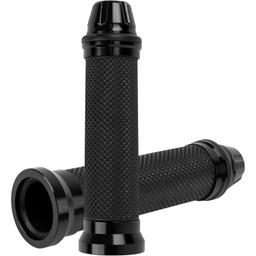 [Lifetime Warranty] CNC Aluminum Rubber Motorcycle Hand Grips 7/8" Handlebars thumbnail 0