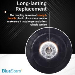 [Lifetime Warranty] 9704230 Blender Drive Coupling Replacement - Compatible with KitchenAid KSB5WH KSB5 KSB3 Blenders - Replaces WP9704230VP WP9704230 AP6013694 - Pack of 4 thumbnail 4