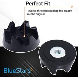 [Lifetime Warranty] 9704230 Blender Drive Coupling Replacement - Compatible with KitchenAid KSB5WH KSB5 KSB3 Blenders - Replaces WP9704230VP WP9704230 AP6013694 - Pack of 4 thumbnail 3