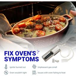 [Lifetime Warranty] W11596211 P7432P143-60 Gas Range Oven Stove Igniter - Compatible with Whirlpool Maytag KitchenAid Kenmore Jenn-Air Ikea - Replaces 7432P143-60 74007965 W11532055 AP7193202 PS11744546 thumbnail 3