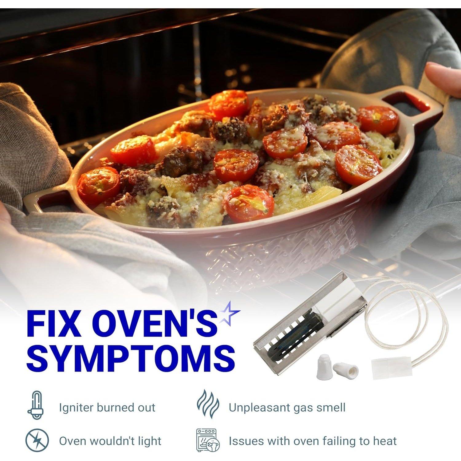 [Lifetime Warranty] W11596211 P7432P143-60 Gas Range Oven Stove Igniter - Compatible with Whirlpool Maytag KitchenAid Kenmore Jenn-Air Ikea - Replaces 7432P143-60 74007965 W11532055 AP7193202 PS11744546 image 3