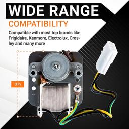 297250000 Evaporator Fan Motor with Wire Harness thumbnail 6