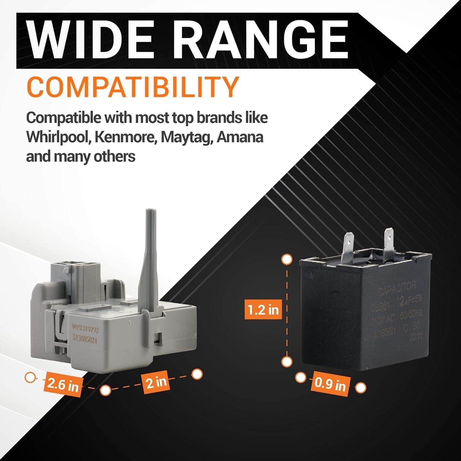 W10189190 TSD2 Refrigerator Relay and image 1