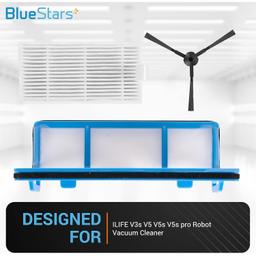 1 Primary Filter 3 HEPA Filter 6 Side Brushes thumbnail 5