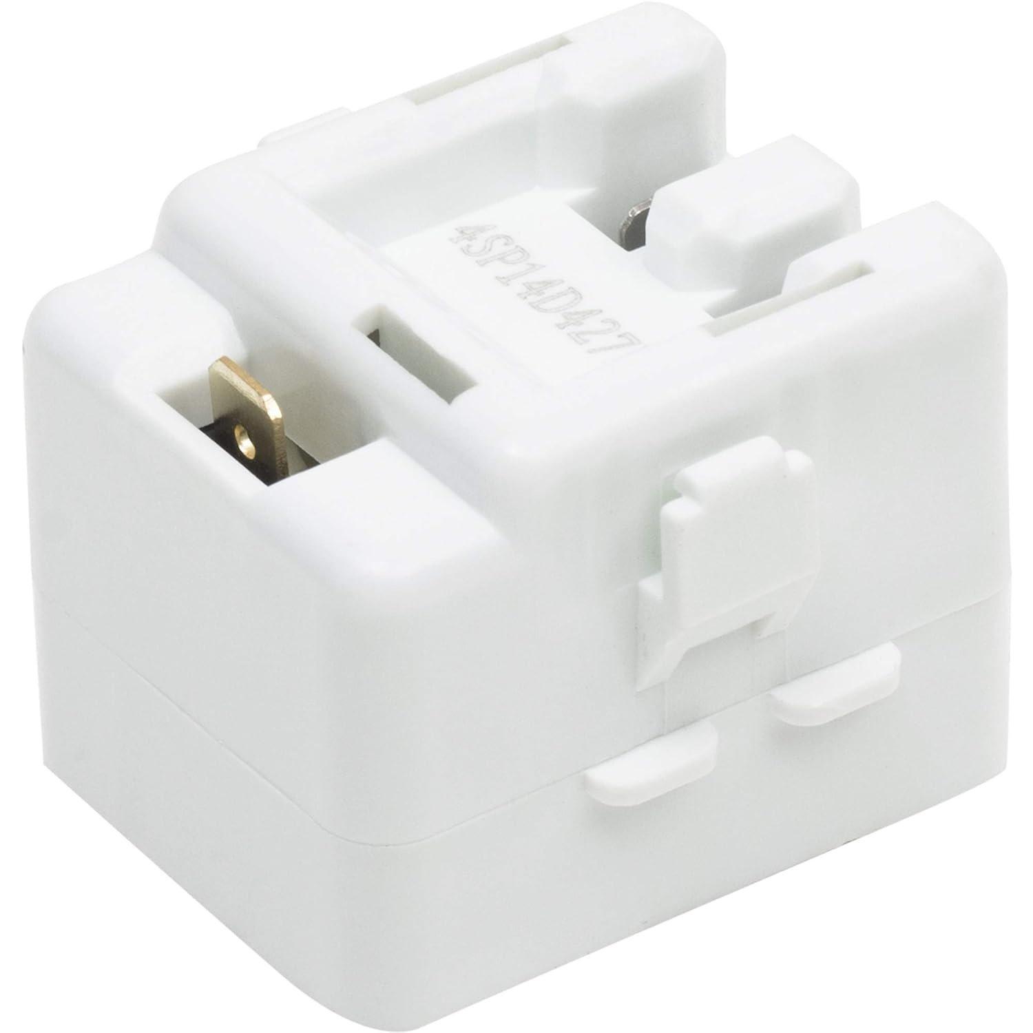 [Lifetime Warranty] 61005518 Refrigerator Relay and Overload Replacement - Compatible with Whirlpool & Maytag Refrigerators - Replaces 12002782 1194680 AP4009659 PS2004057 image 0