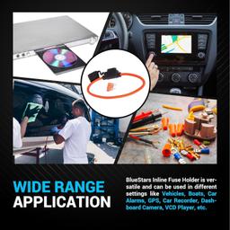 10 Gauge Inline 12V Fuse Holder 40A thumbnail 5