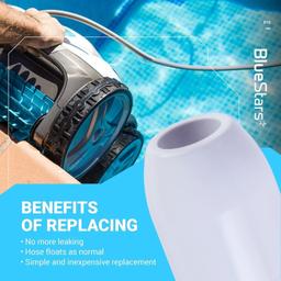 [Lifetime Warranty] D10 Pool Cleaner Feed Hose Float - Pack of 9 thumbnail 3