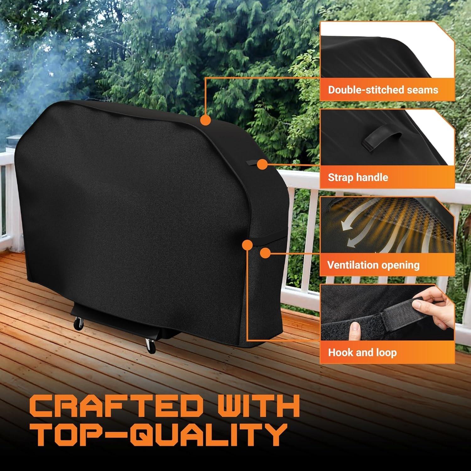 [Lifetime Warranty] 52 inch Grill Cover image 7