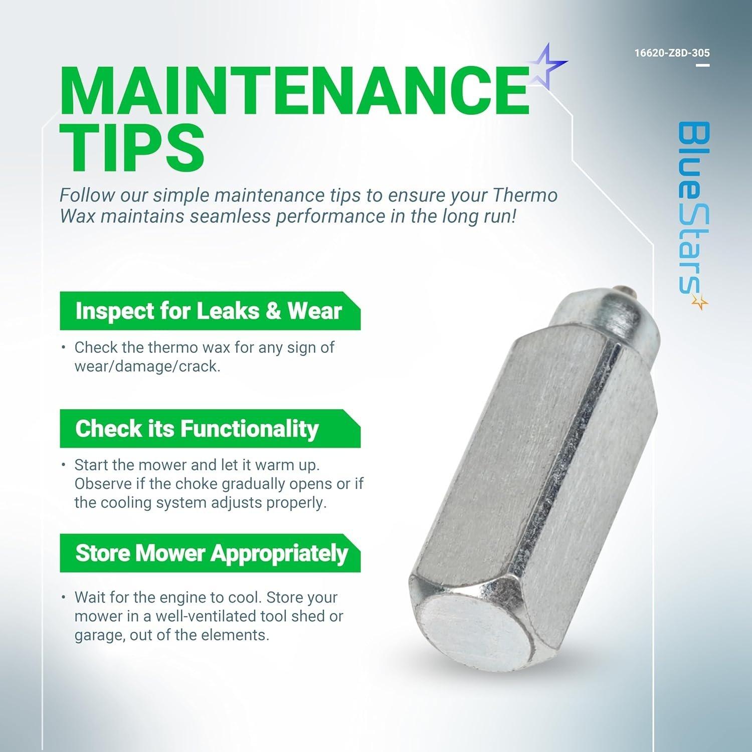 [Lifetime Warranty] 16620-Z8D-305 Thermowax Thermo Wax image 1