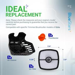 [Lifetime Warranty] 90116Y Air Filter Cover Kit thumbnail 6