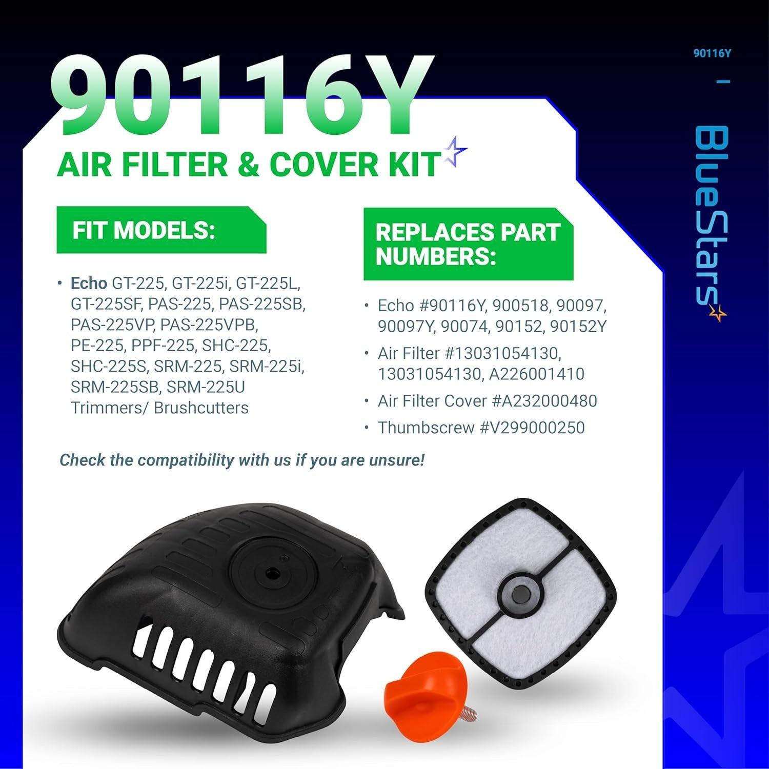 [Lifetime Warranty] 90116Y Air Filter Cover Kit image 5