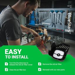 [Lifetime Warranty] 90116Y Air Filter Cover Kit thumbnail 8