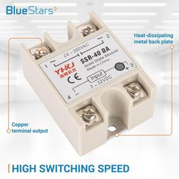 [Lifetime Warranty] SSR-40DA Solid State Relay - Pack of 2 thumbnail 1