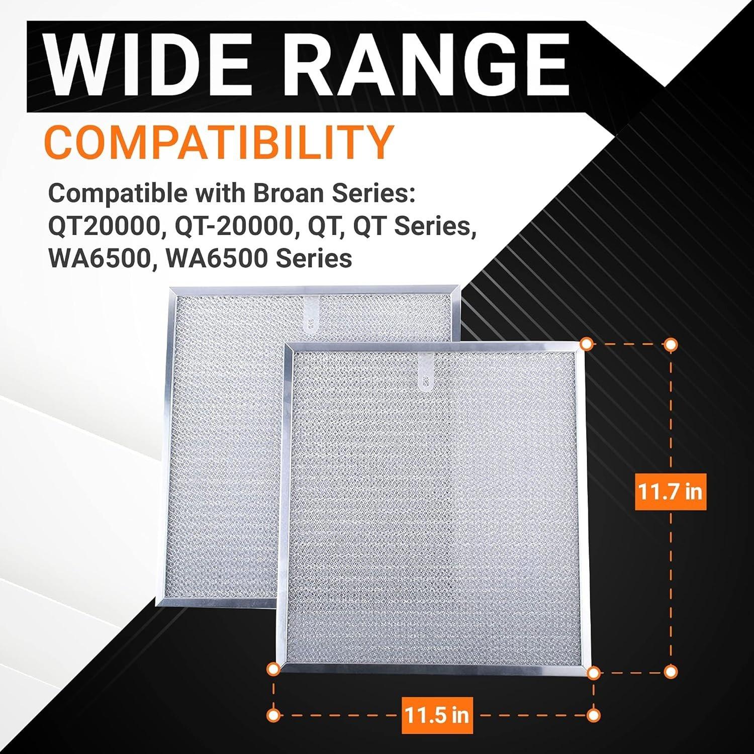 99010316 Range Hood Grease Filter 11 1/4" x 11 3/4" x 3/8" image 2