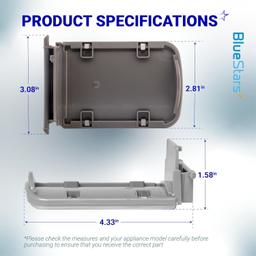 [Lifetime Warranty] DA97-11867A Refrigerator Dispenser Lever Assembly - Compatible with Samsung Refrigerators Series RF25/4267/263 RFG296/29/297/298 RSG307/309 - Replaces 3973332 PS4176495 AP5589062 thumbnail 6