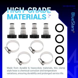 [Lifetime Warranty] Universal Pool Hose Adapter Set - Pack of 4 thumbnail 6