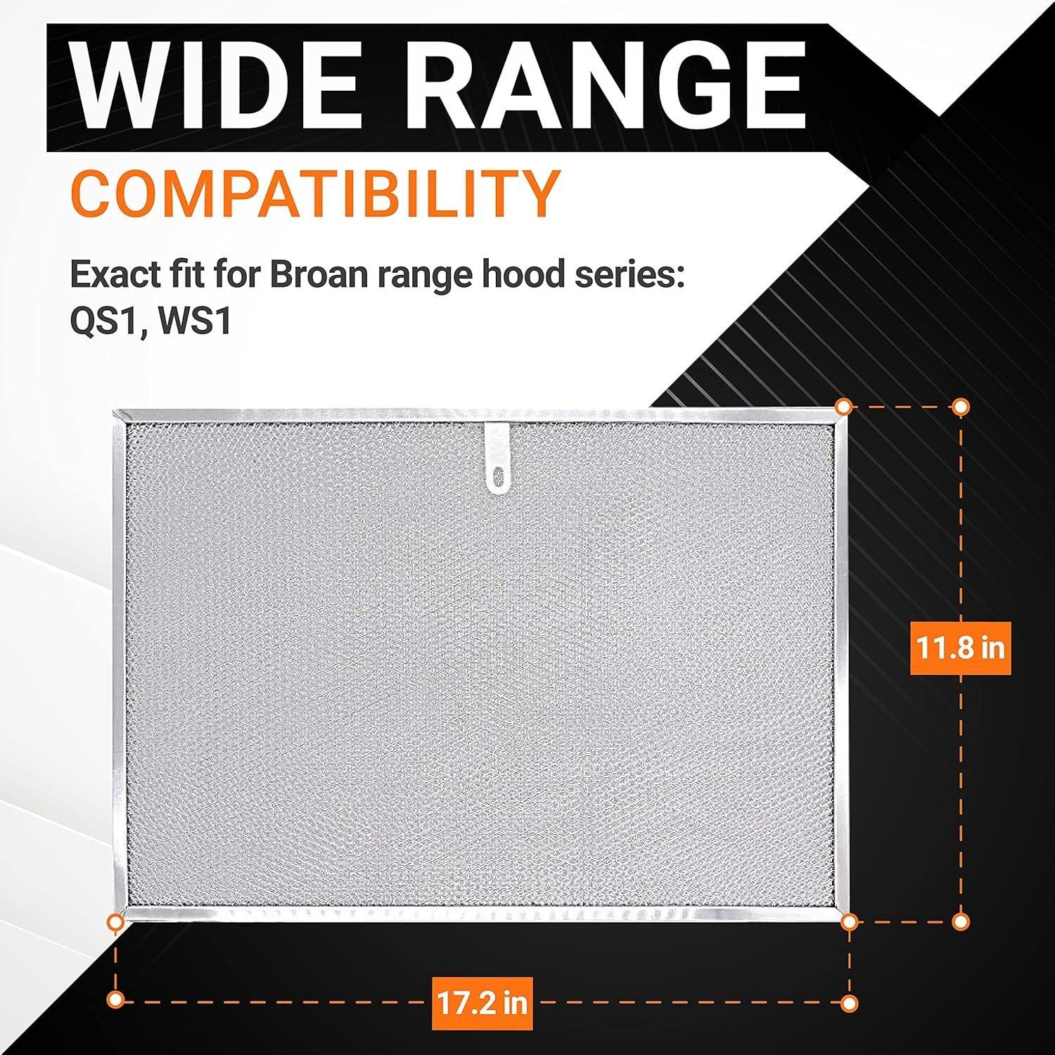 BPS1FA36 Aluminum Range Hood Filter image 1