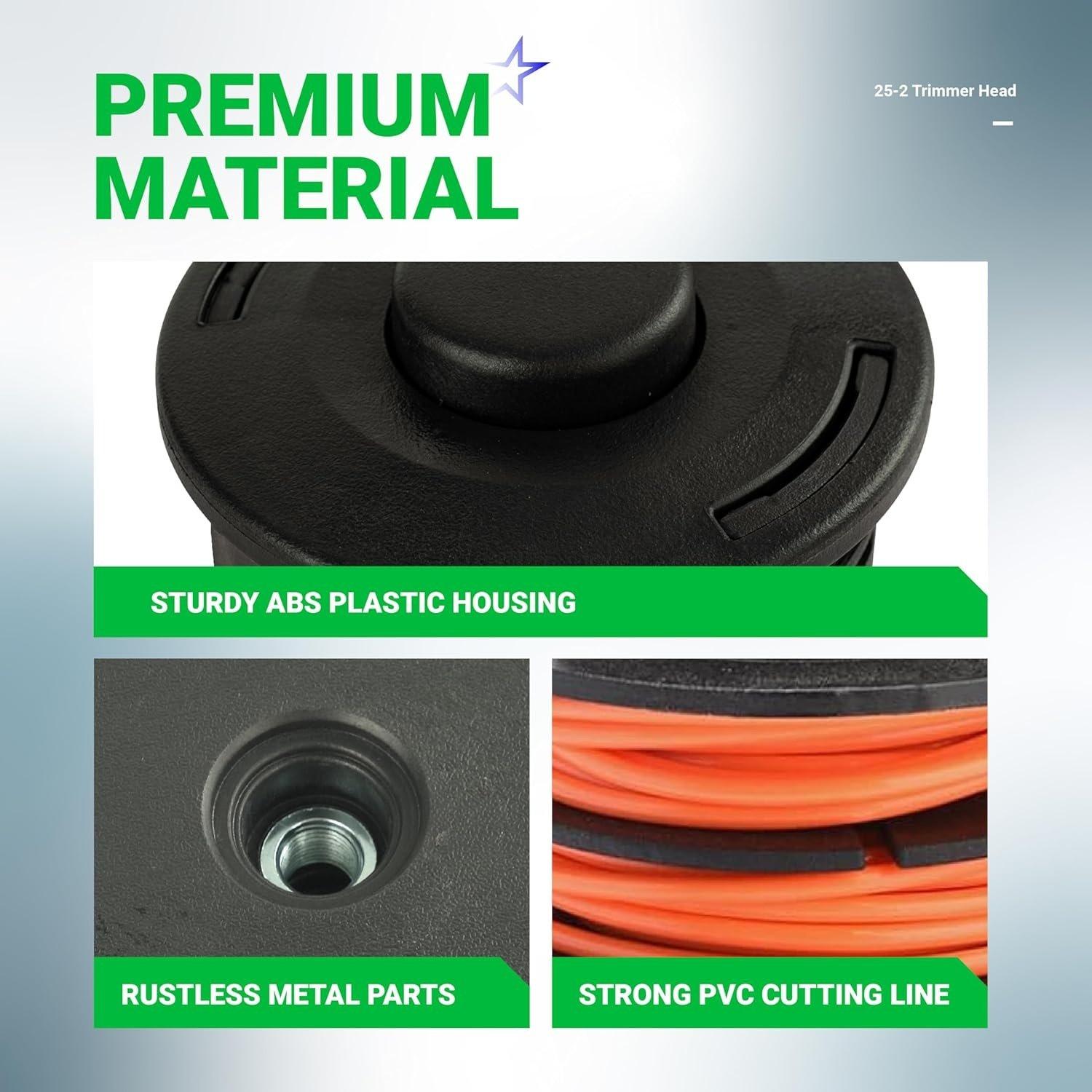 [Lifetime Warranty] 25-2 Trimmer Head 4002 710 2191 - Pack of 2 image 5