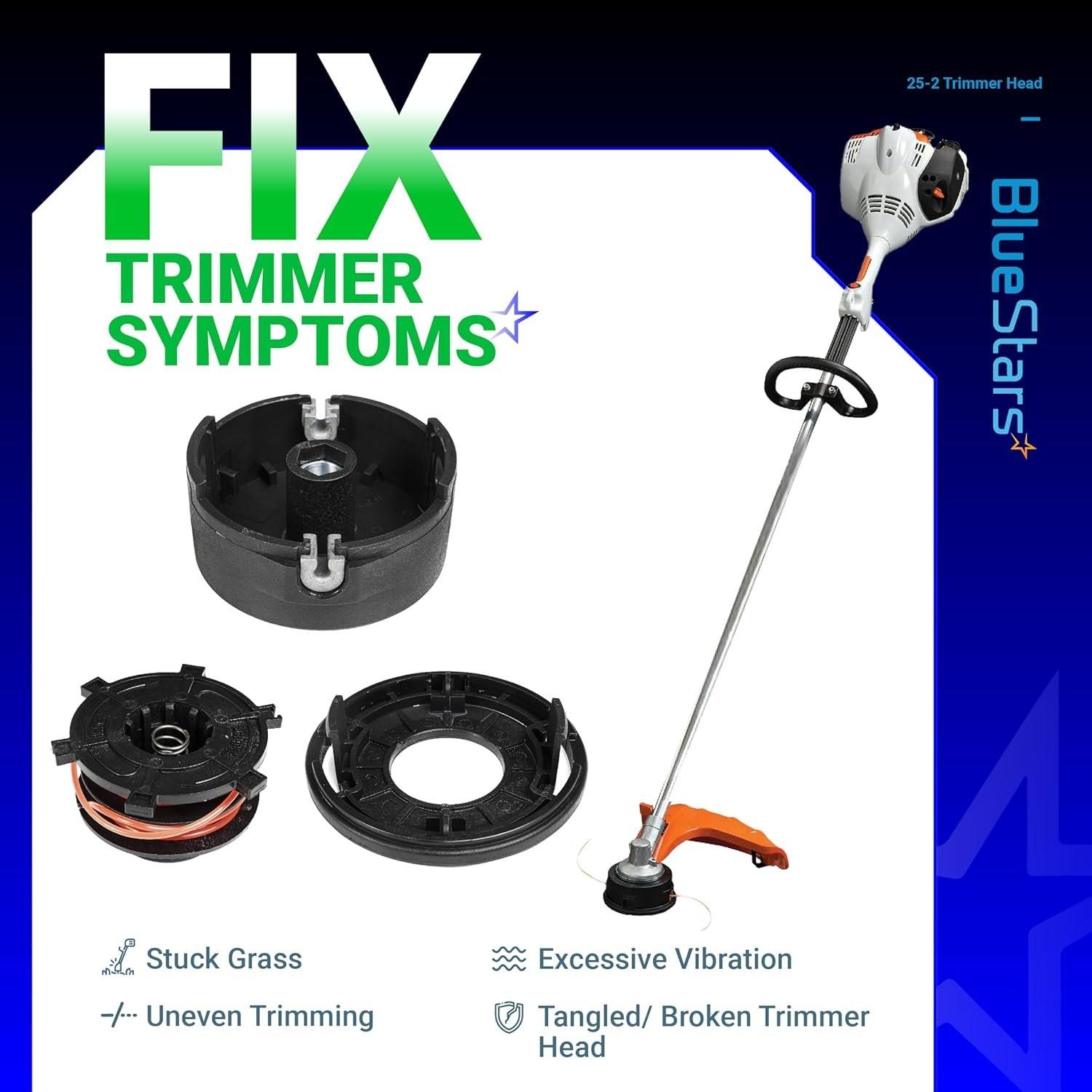 [Lifetime Warranty] 25-2 Trimmer Head 4002 710 2191 - Pack of 2 image 8