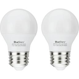 [Lifetime Warranty] A15 LED Refrigerator Light Bulb 4W (40 Watt Equivalent) E26 - Pack of 2 thumbnail 0