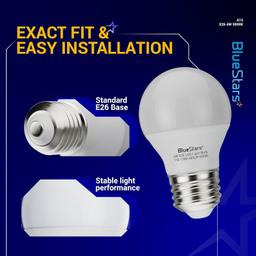 [Lifetime Warranty] A15 LED Refrigerator Light Bulb 4W (40 Watt Equivalent) E26 - Pack of 2 thumbnail 5
