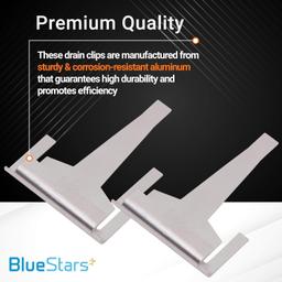[Lifetime Warranty] DA61-06796A Refrigerator Clip Drain Evaporator - Solve The Ice Buildup Problem - Compatible with Samsung Refrigerators - Replaces DA61-06796A AP5579885 PS4145120 2683162 - Pack of 2 thumbnail 1