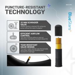 [Lifetime Warranty] 20 x 3.0 Bike Inner Tubes - Pack of 2 thumbnail 5