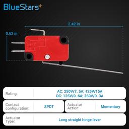 [Lifetime Warranty] V-153-1C25 Micro Limit Switch Blade Momentary thumbnail 6