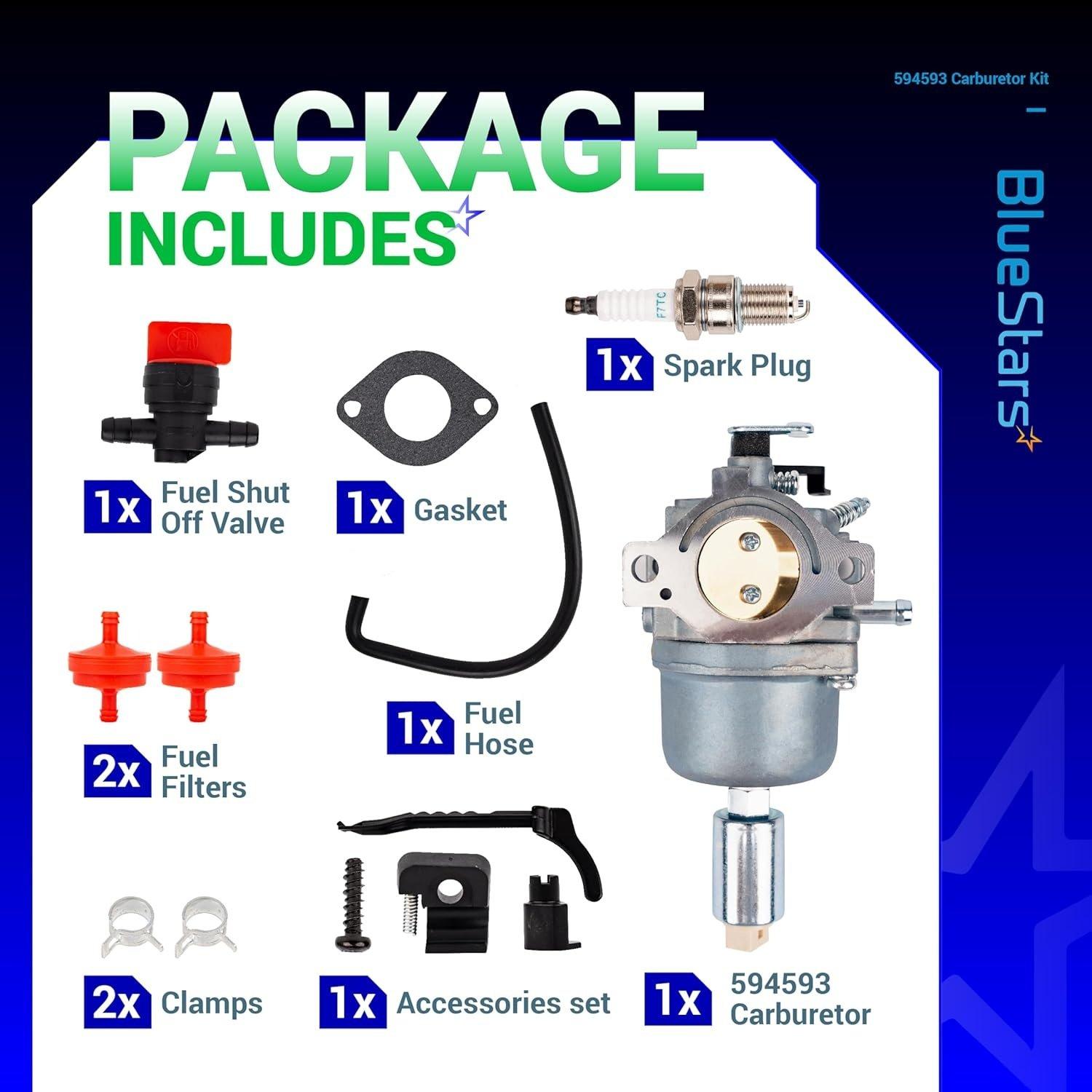 [Lifetime Warranty] 594593 Carburetor image 7