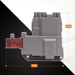 [Lifetime Warranty] 131763202 Washer Door Lock Switch with 131763310 Door Striker Replacement - Compatible with Frigidaire Whirlpool Electrolux Washers - Replace 131763255 13176325 thumbnail 1