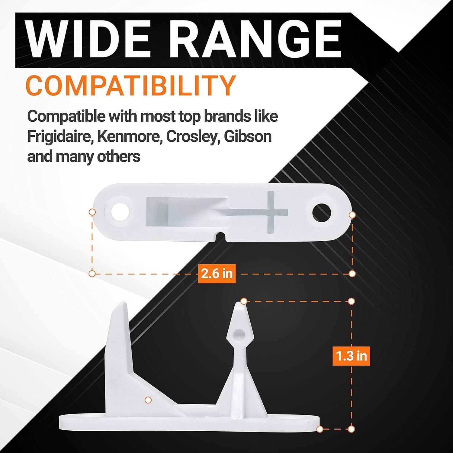 [Lifetime Warranty] 131763202 Washer Door Lock Switch with 131763310 Door Striker Replacement - Compatible with Frigidaire Whirlpool Electrolux Washers - Replace 131763255 13176325 image 2