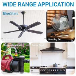 [Lifetime Warranty] CBB61 4.5uf+6uf+5uf 5-Wire 250V/300V AC Ceiling Fan Capacitor - Pack of 2 thumbnail 1