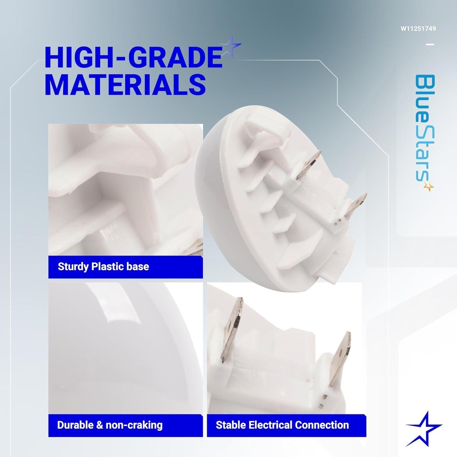 [Lifetime Warranty] W11251749 W11602886 Refrigerator LED Light Bulb - Compatible with Whirlpool Kenmore Amana Refrigerator - Replaces W11449273 W11520324 W11468934 AP6986570 W11549780 AP7192759 image 2