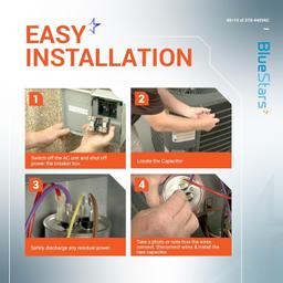 [Lifetime Warranty] 40+10 uF MFD ±5% 370/440 VAC Round Run Start Capacitor - Fits HVAC, Air Conditioners, Heat Pumps thumbnail 8