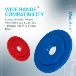 [Lifetime Warranty] 10-112-00 Pool Cleaner UWF Restrictor Disk Red and Blue thumbnail 5