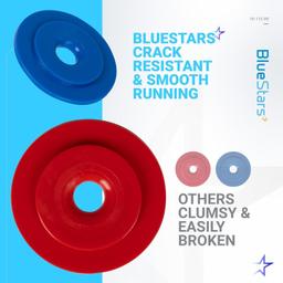 [Lifetime Warranty] 10-112-00 Pool Cleaner UWF Restrictor Disk Red and Blue thumbnail 3