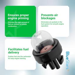 [Lifetime Warranty] 503936601 Primer Bulb with Fuel Lines - Pack of 4 thumbnail 6