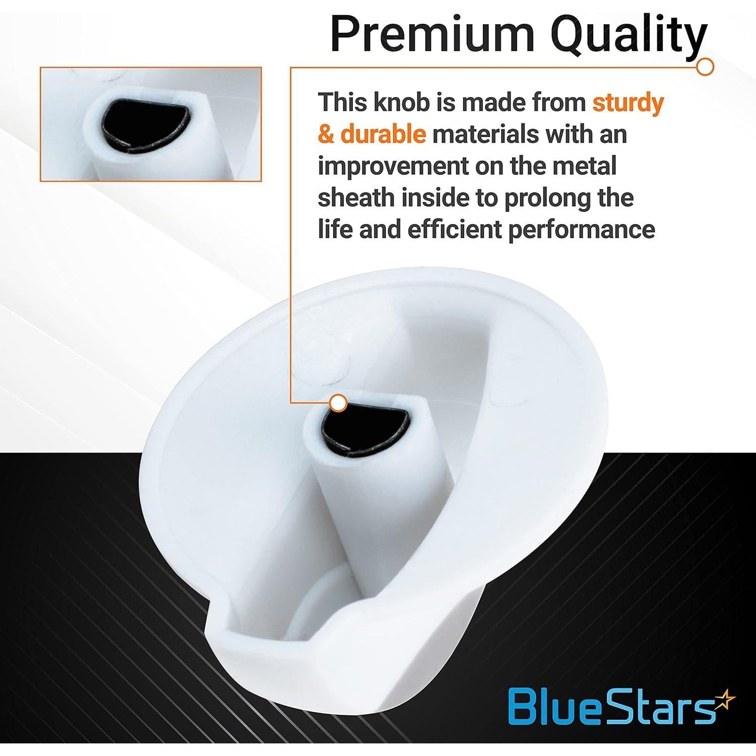 [Lifetime Warranty] 134844410 Washer/Dryer Selector Knob - Compatible With Frigidaire, Westinghouse, Electrolux - Repalces AP4339026 1460965 134844410 134034900 134034910 - Pack of 2 image 3