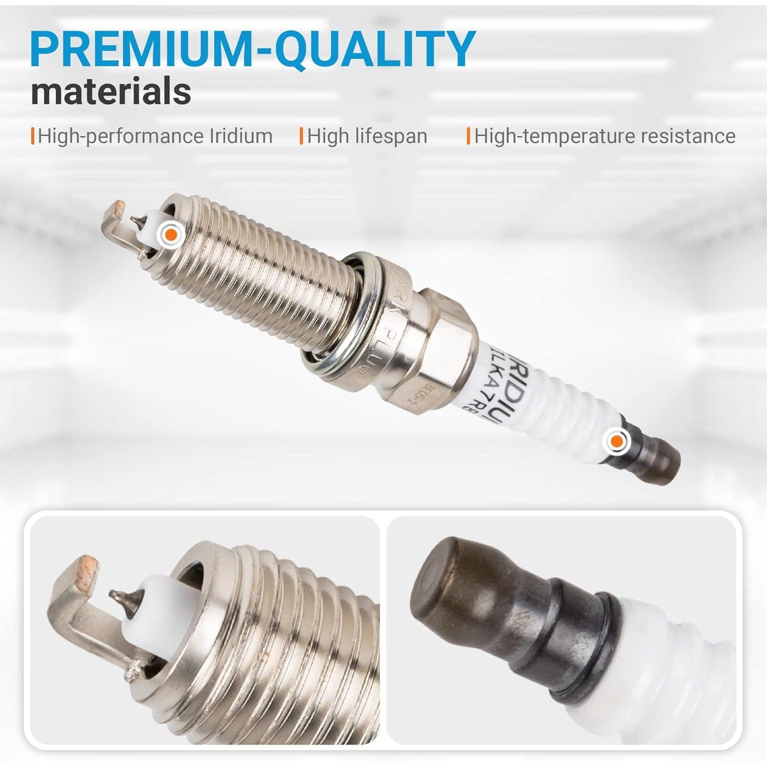 Iridium Spark Plugs SC20HR11 90919-01253 3444 - Pack of 6 image 5