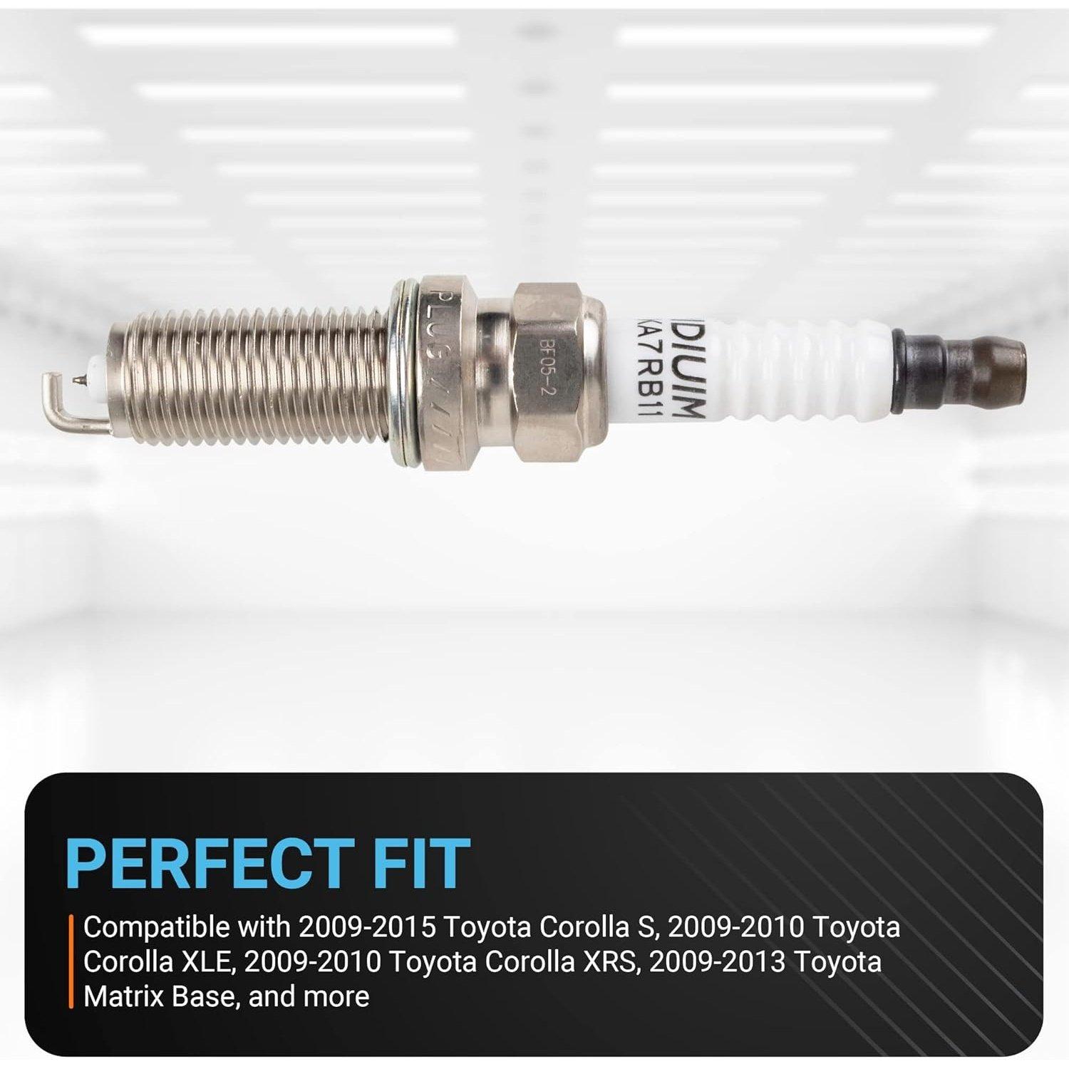 Iridium Spark Plugs SC20HR11 90919-01253 3444 - Pack of 6 image 3