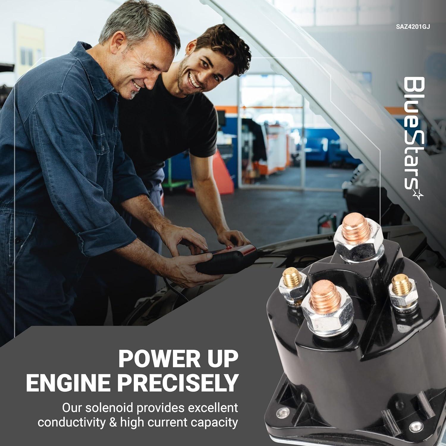 [Lifetime Warranty] Dump Trailer Solenoid 12V 4 Terminal 100A image 5