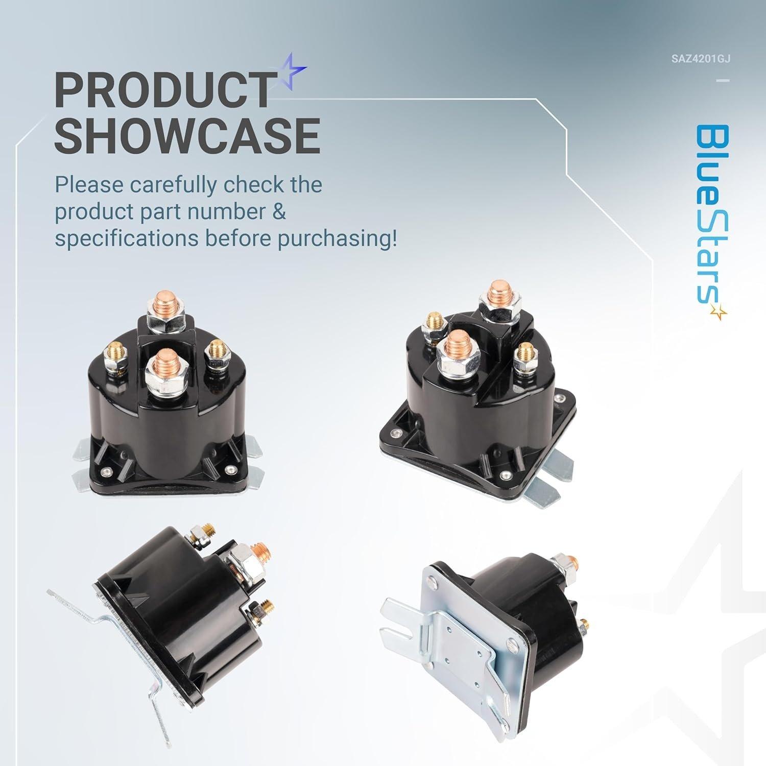 [Lifetime Warranty] Dump Trailer Solenoid 12V 4 Terminal 100A image 1