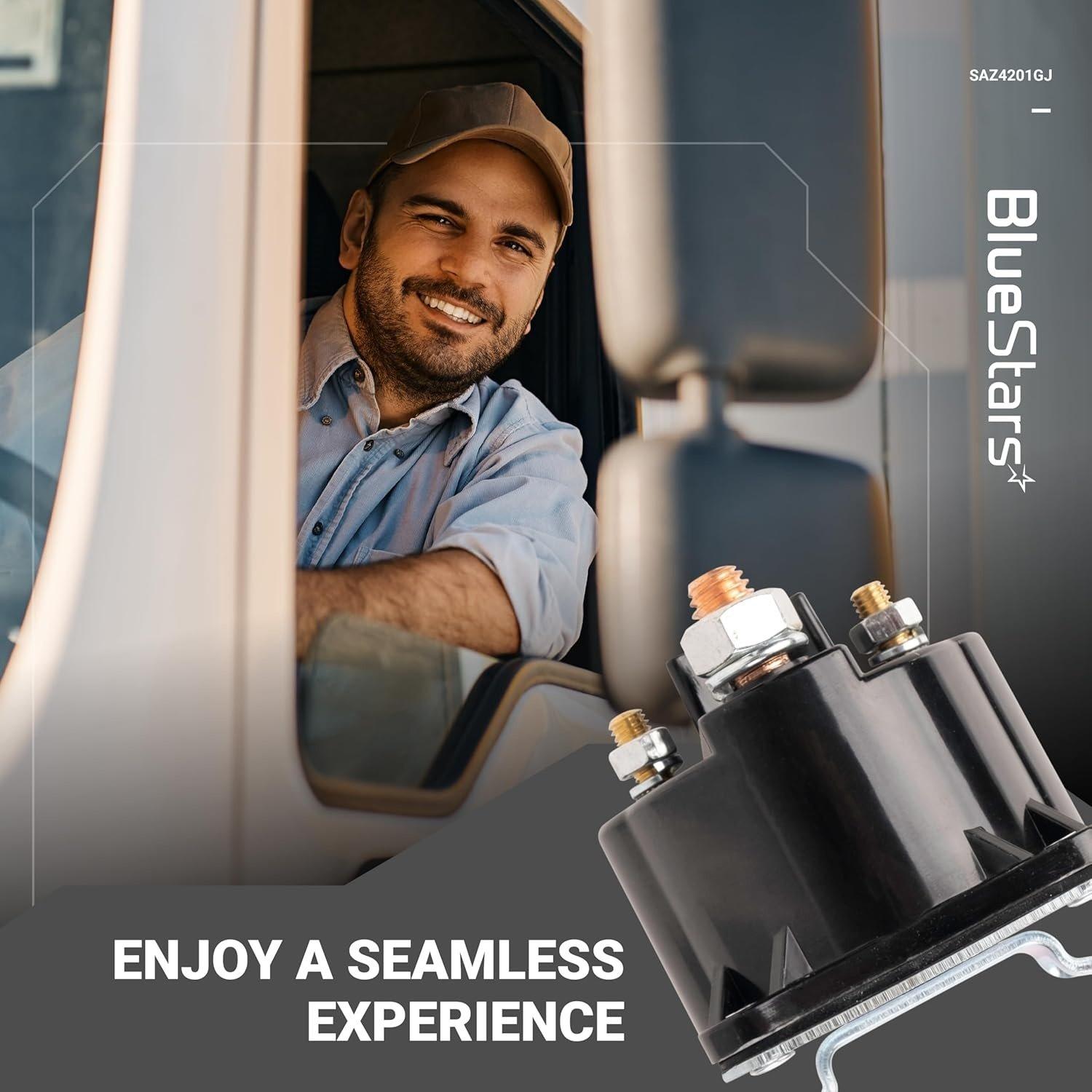 [Lifetime Warranty] Dump Trailer Solenoid 12V 4 Terminal 100A image 3