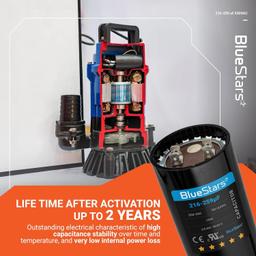 [Lifetime Warranty] 216-259 uF MFD 330 VAC Round Start Capacitor - Fits AC Motor Run, Fan Start, Heat Pump thumbnail 10