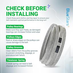 Mower Drive Belt 539114557 thumbnail 3