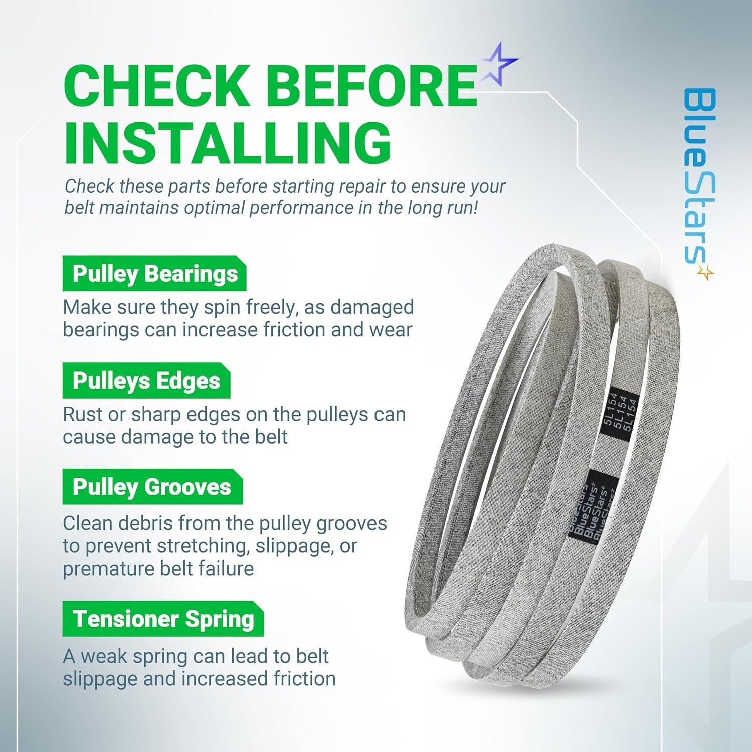 Mower Drive Belt 539114557 image 3