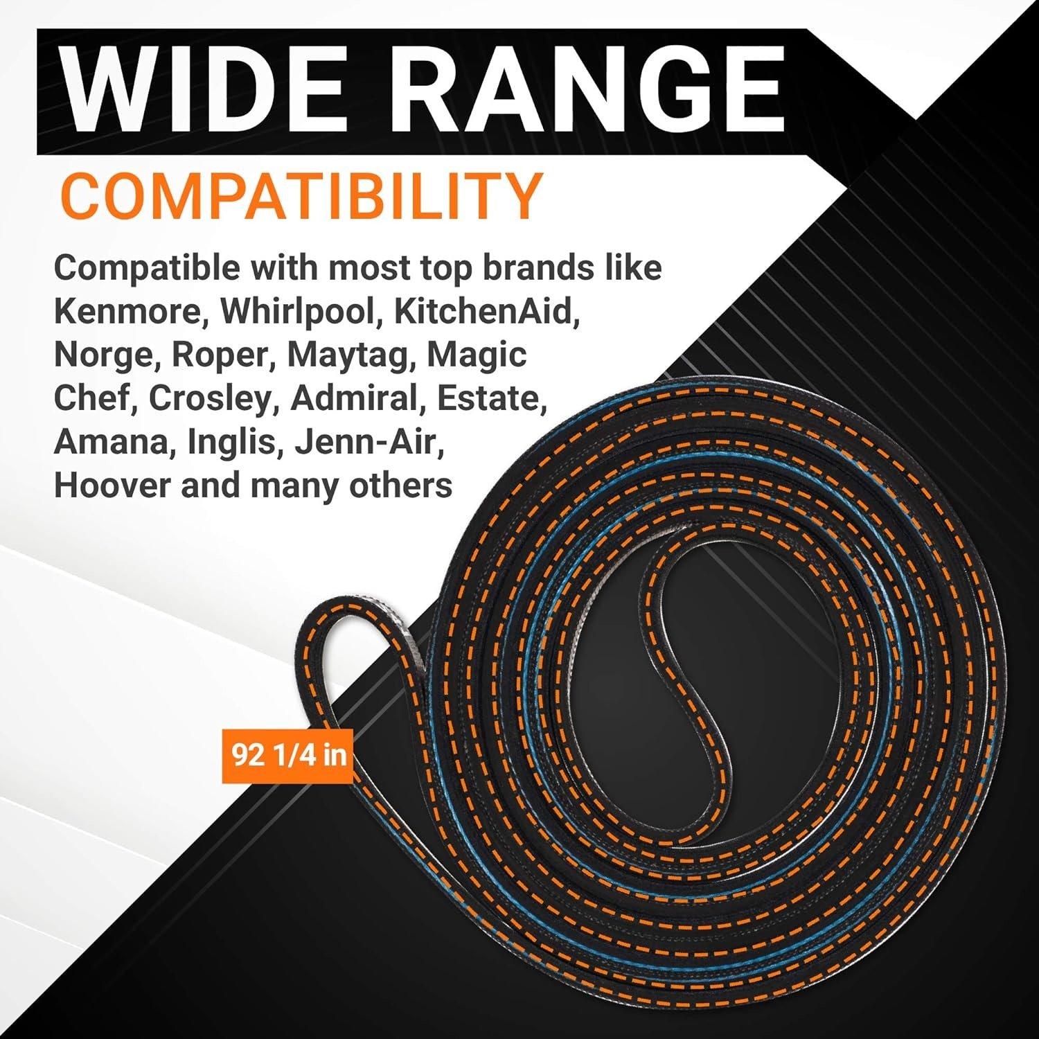 341241 Dryer Drum Belt - Pack of 4 image 4